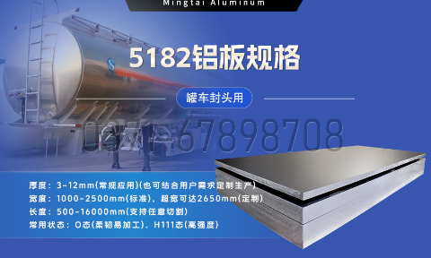 明泰鋁業：以5182鋁板賦能罐車制造，引領輕量化與安全新標桿